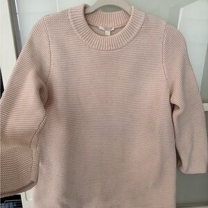COS 100% cotton cream color sweater Medium